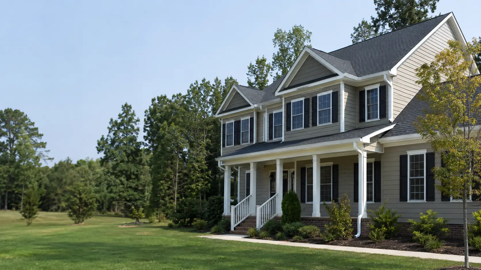 Gutter Repair Wake Forest NC Residential Service Gutter Repair Wake Forest NC on a local residential roofline