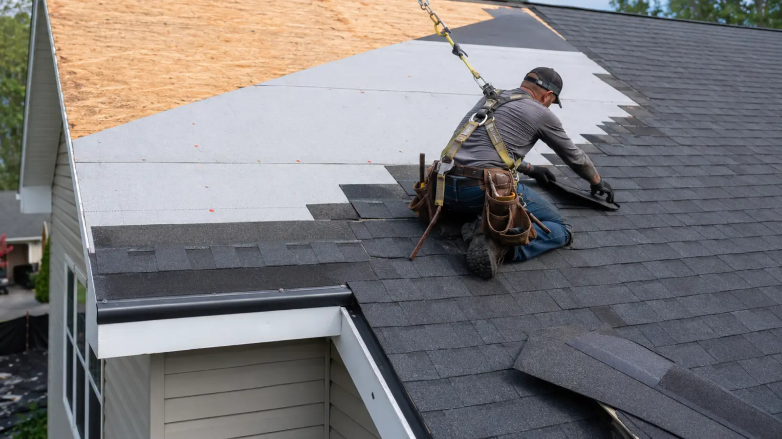 Roofing Contractor Garner NC Residential Service Professional residential roofing inspection in Garner North Carolina